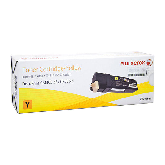 Fuji-Xerox CT-201634 Yellow Genuine Toner.