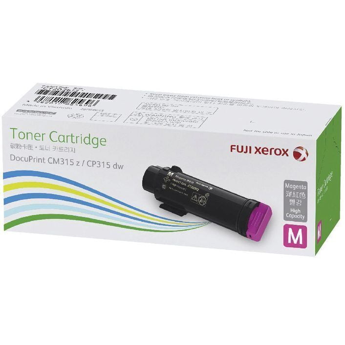 FUJI XEROX CT202612 MAGENTA GENUINE TONER.