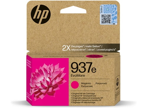 HP 937e MAGENTA GENUINE HIGH CAPACITY INK CARTRIDGE.
