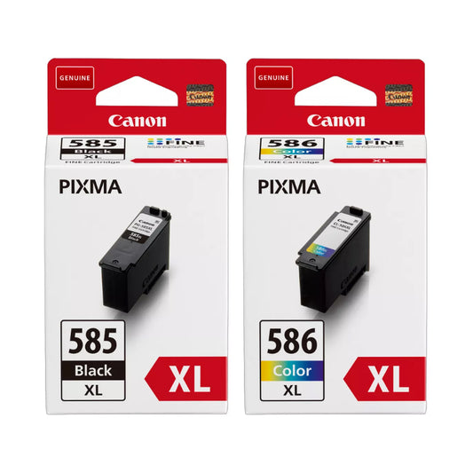 CANON PG585XL/ CL-586XL GENUINE HIGH CAPACITY COMBO.