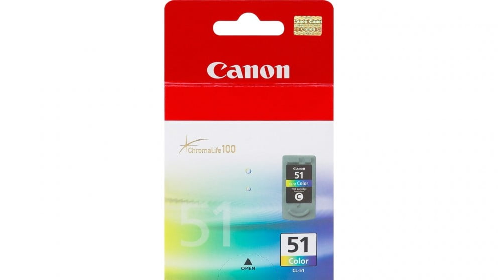 CANON CL-51 COLOUR GENUINE INK CARTRIDGE.