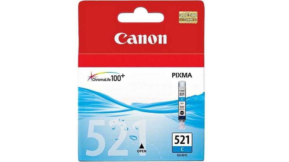 Canon CLI 521 Cyan Genuine Ink Cartridge
