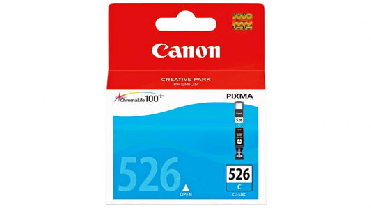CANON CLI-526 CYAN GENUINE INK CARTRIDGE.