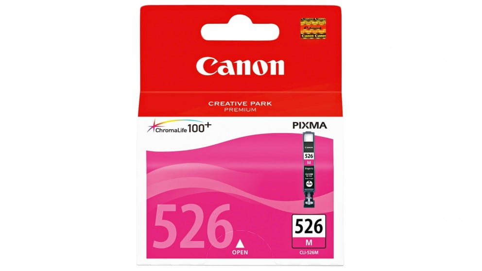 CANON CLI-526 MAGENTA GENUINE INK CARTRIDGE.