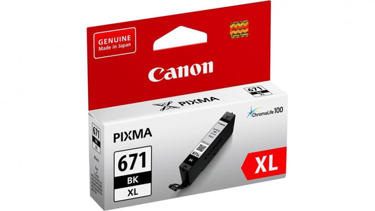 CANON CLI-671XL BLACK HIGH CAPACITY INK CARTRIDGE.