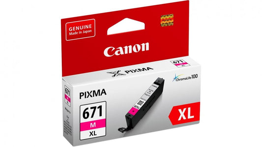 CANON CLI-671XL MAGENTA HIGH CAPACITY INK CARTRIDGE.