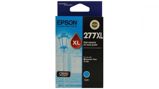 Epson 277XL Cyan Genuine High-Capacity Ink Cartridge