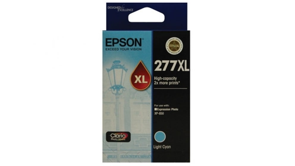 Epson 277XL Light Cyan Genuine High-Capacity Ink Cartridge