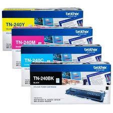 Brother TN240 Colour 4 Pack Genuine Toner Cartridges