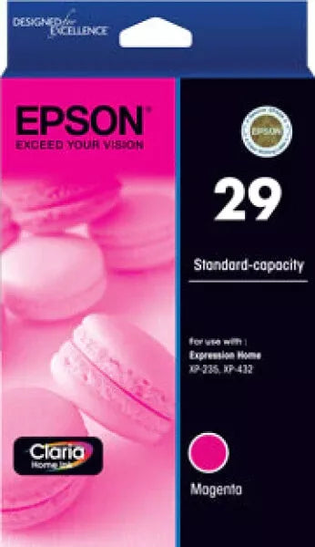 Epson 29 Magenta Genuine Ink Cartridge.