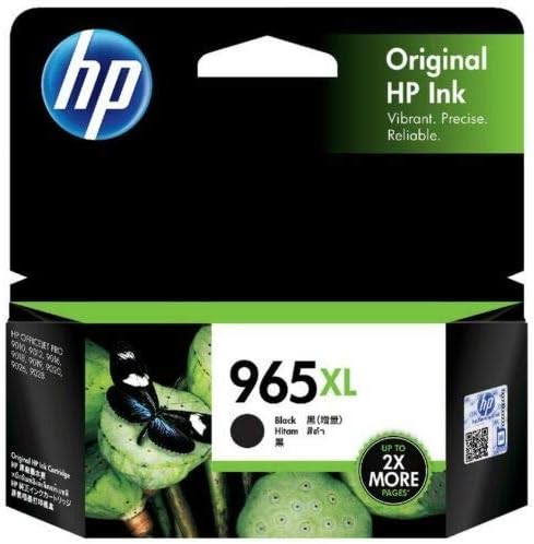HP 965 XL BLACK GENUINE HIGH CAPACITY INK.