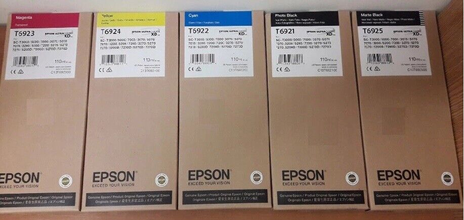 Epson T6921 to T6925 Genuine 5-Ink Value Pack