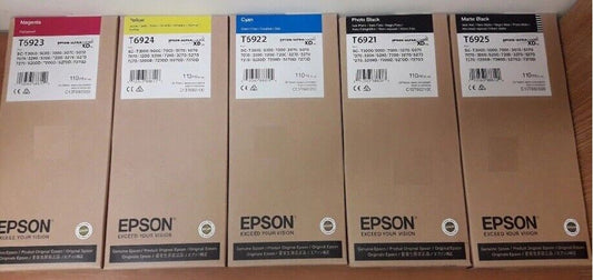 Epson T6921 to T6925 Genuine 5-Ink Value Pack