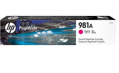 HP 981A VALUE PACK GENUINE WITH BLACK, CYAN, MAGENTA AND YELLOW.