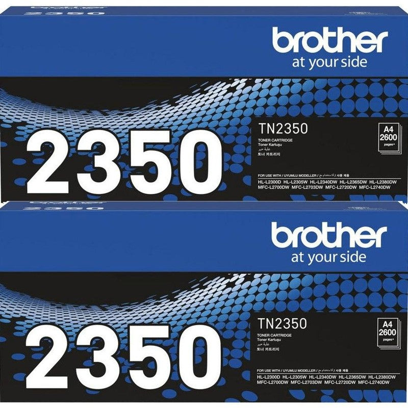 Two Brother TN-2350 Black Genuine Toners.