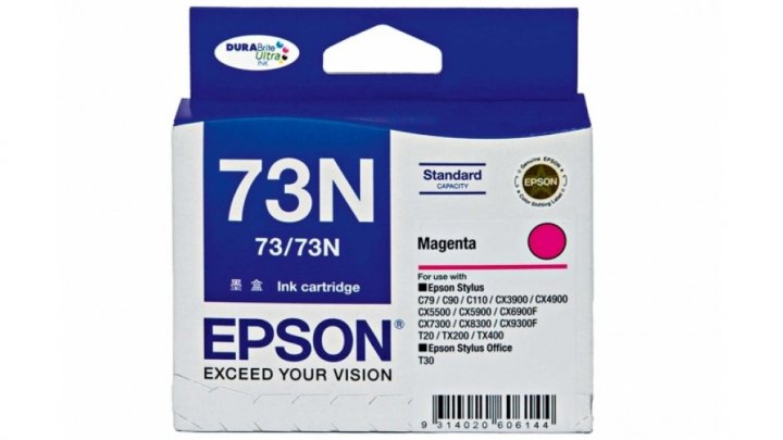 Epson 73n Magenta Genuine Ink Cartridge No Box Special Ink Warehouse