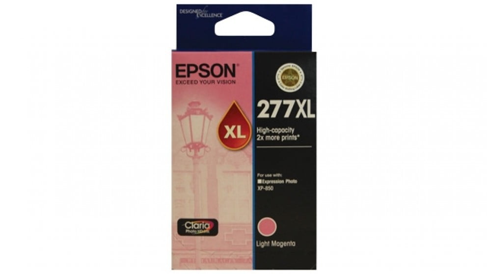 Epson 277xl Light Magenta Genuine High Capacity Ink Cartridge Ink Warehouse 0588